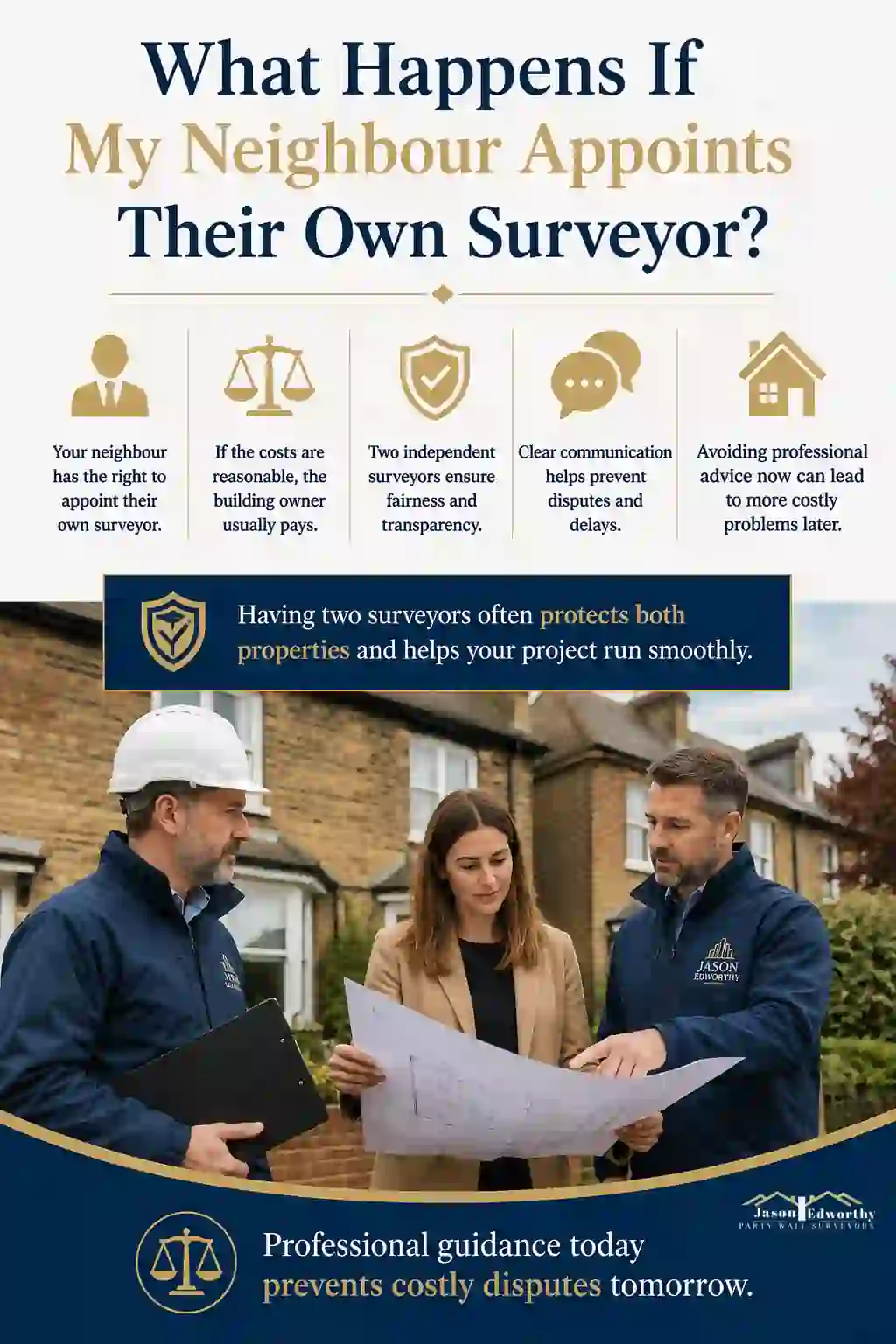 What Happens If My Neighbour Appoints Their Own Surveyor Dronfield?